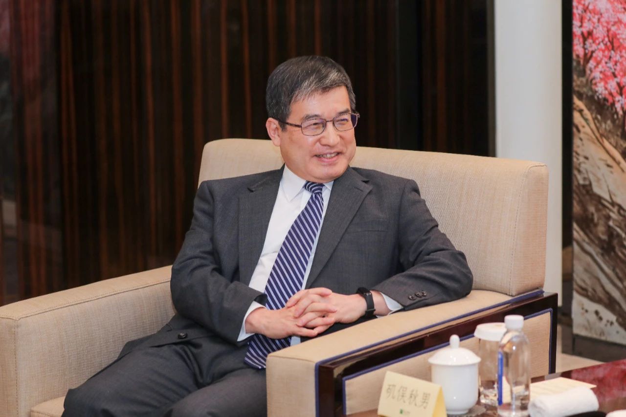 吴新明会见日本国驻上海总领事馆总领事大使